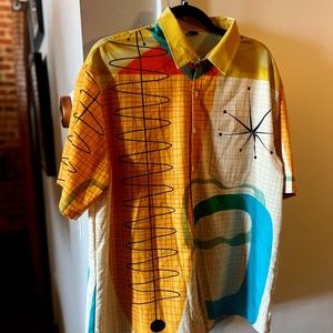 MCM Hawaiian Button Down Shirt